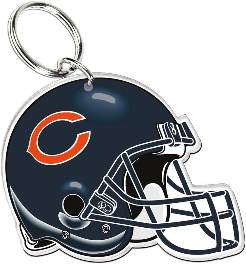 Chicago Bears Helmet Acrylic Keyring