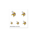 Minnesota Vikings Fingernail Tattoos