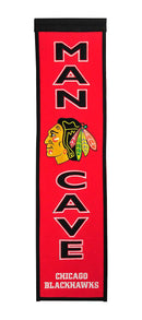 Chicago Blackhawks 8" x 32" Man Cave Banner