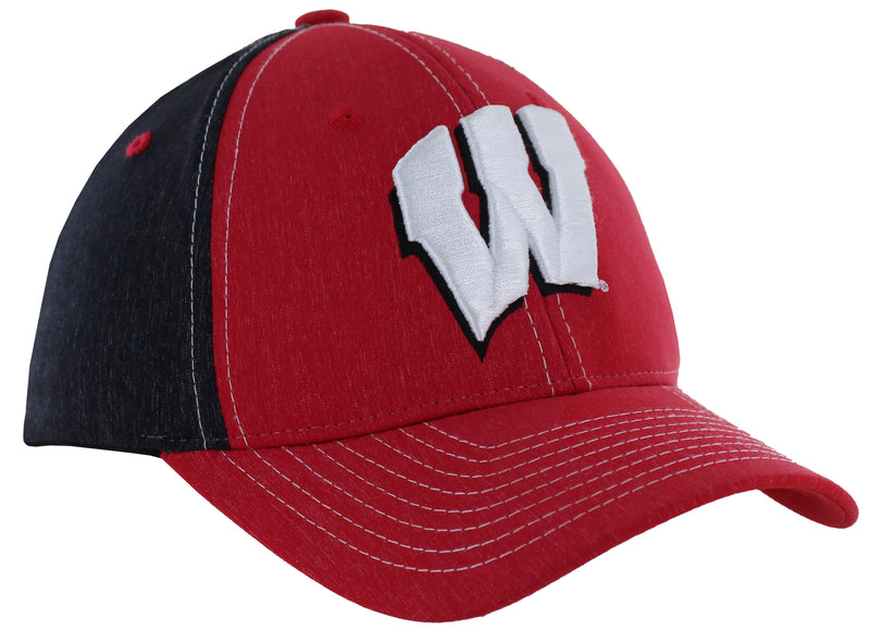 University of Wisconsin Badgers Logo YOUTH Flex Fit Hat, One Size