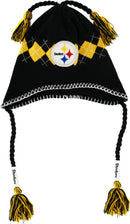 Pittsburgh Steelers Tassle-Gyle Knit Cap
