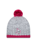 Minnesota Vikings BCA Women's Knit Hat with Pom