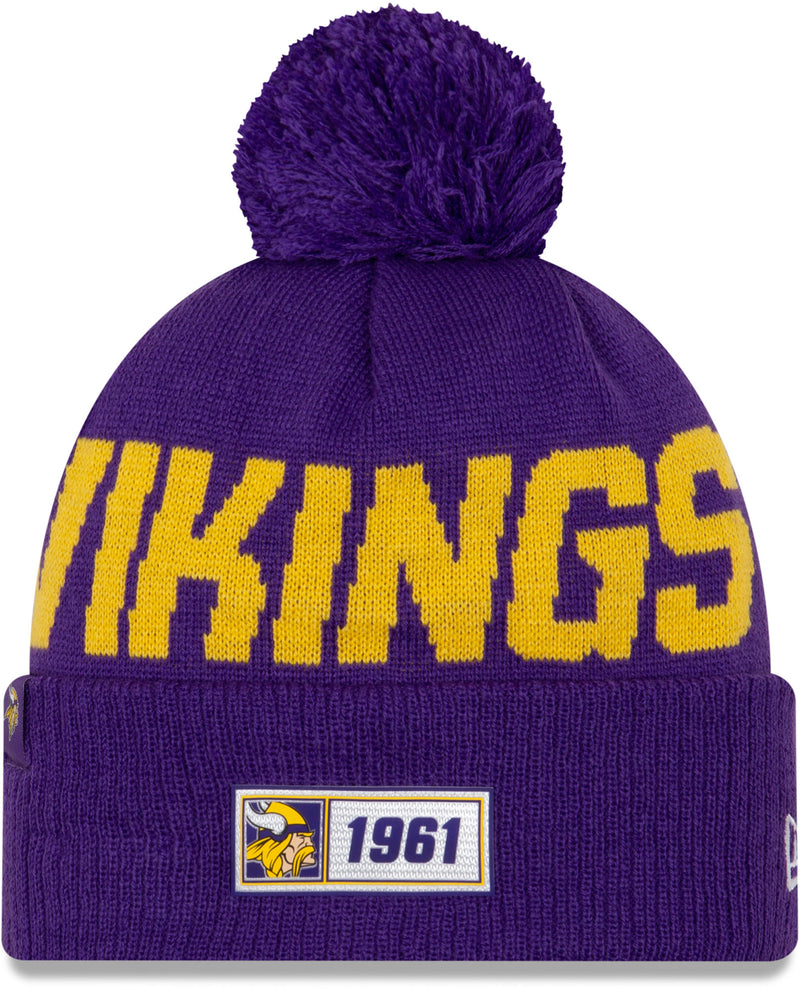 Minnesota Vikings Road Cuffed Knit Beanie