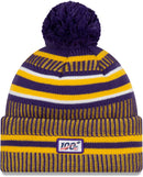 Minnesota Vikings Sideline Home Pom Knit Hat