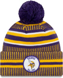 Minnesota Vikings Sideline Home Pom Knit Hat