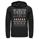 Nintendo Super Mario Itsa Bunch of Characters Ugly Christmas Hoodie