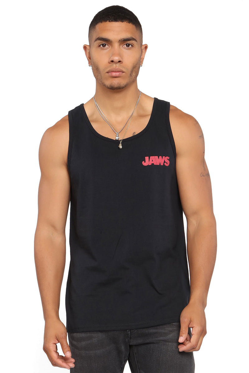 Jaws Men's Tank Top, Black