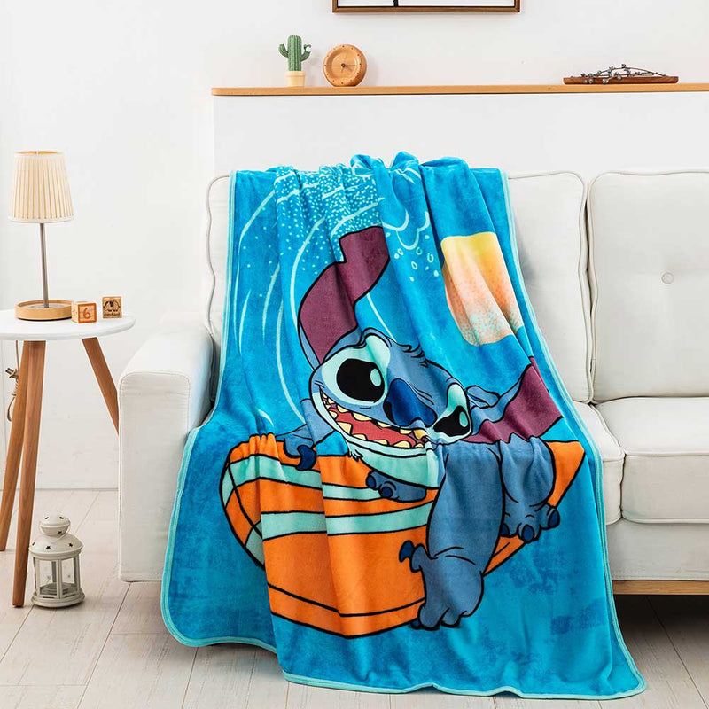 Lilo & Stitch Makes Waves Silk Touch Throw Blanket