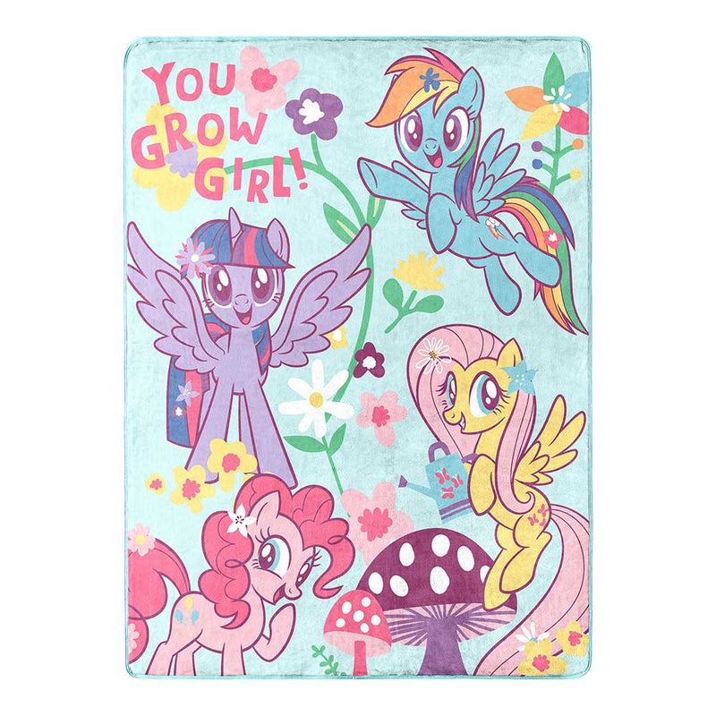 My Little Pony You Grow Girl Silk Touch Throw Blanket