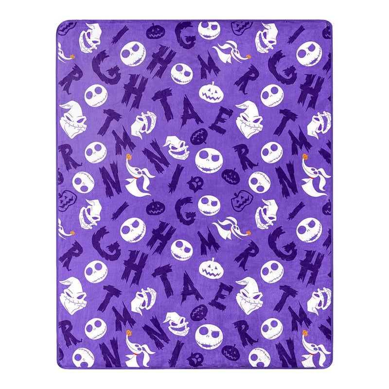 Nightmare Before Christmas Nightmare Friends Character Hugger & Silk Touch Throw