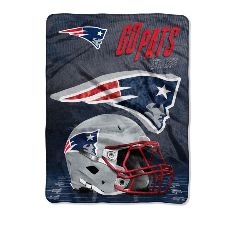 New England Patriots State Pride Silk Touch Fleece Throw Blanket