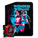 Wonder Woman Truth Compassion Strength Silk Touch Throw Blanket
