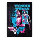 Wonder Woman Truth Compassion Strength Silk Touch Throw Blanket