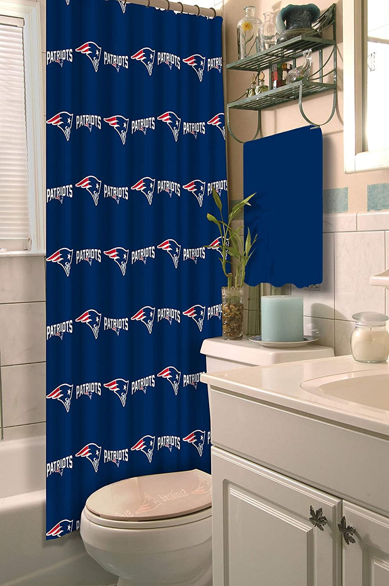 New England Patriots Shower Curtain