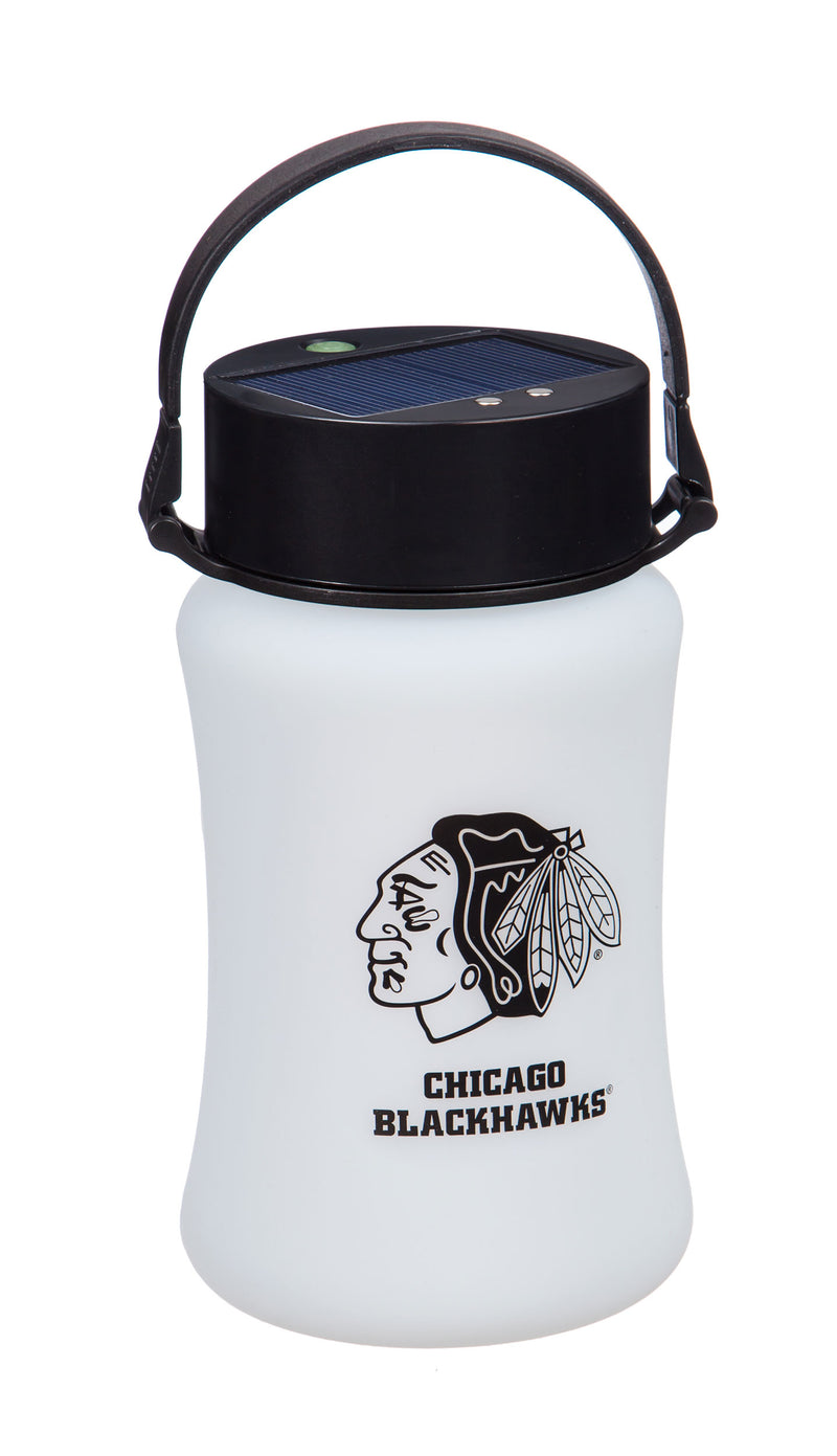 Chicago Blackhawks Silicone Solar Lantern