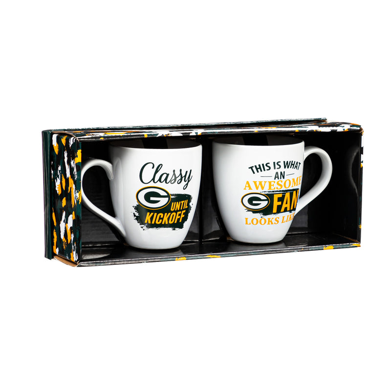 Green Bay Packers Cup O'Java 17oz Gift Set