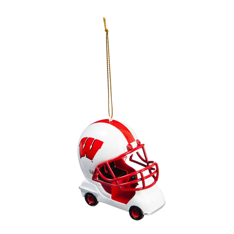 Wisconsin Badgers 4" Field Cart Ornament