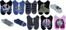 Nightmare Before Christmas Spooky Rebel Womens Sock Set, 10-Pack, Shoe Size 4-10