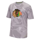 Chicago Blackhawks Center Ice Men's Grey Performance Shirt