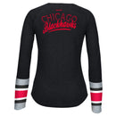 Chicago Blackhawks Striped Henley Shirt