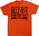 Suicide Squad Property of Belle Rev Penitentiary Men's Short Sleeve T-Shirt
