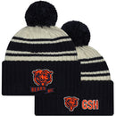 Chicago Bears Sideline Sport Cuffed Pom Knit Hat