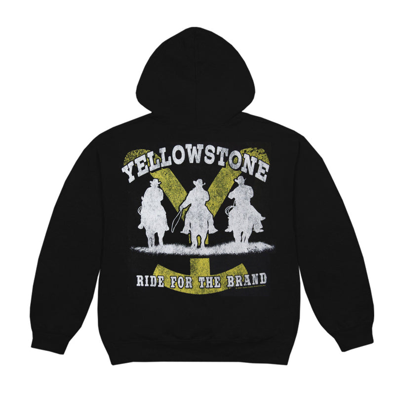 Yellowstone Ride for the Brand Men's Pullover Hoodie, Black