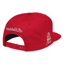 Chicago Bulls Inverted Team Color Snapback Cap