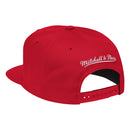 Chicago Bulls Inverted Team Color Snapback Cap