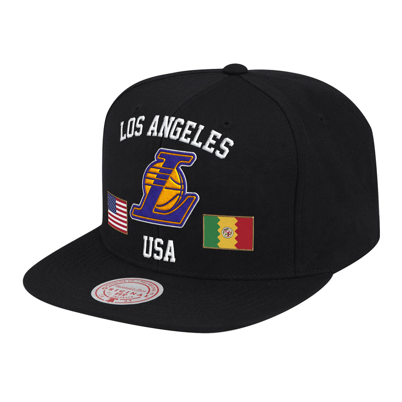 Los Angeles Lakers USA City Pride Snapback Cap