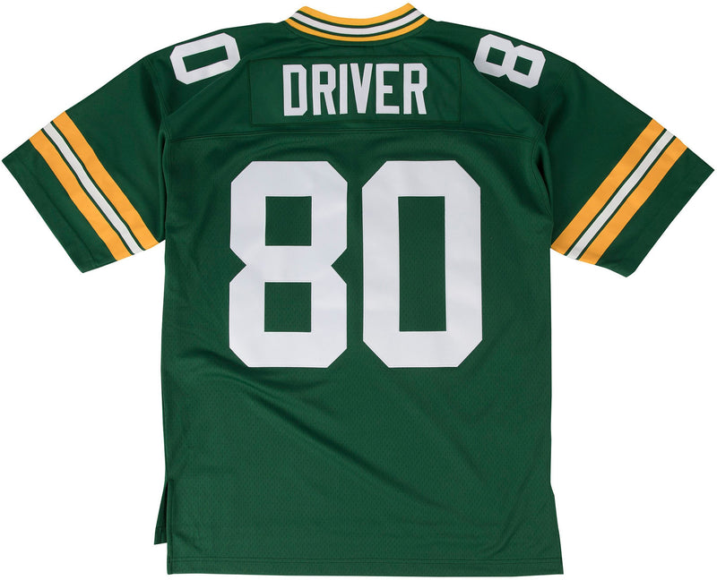 mitchell,&,ness,green bay packers,donald,driver,2000,replica,authentic,jersey,clothing,collectible