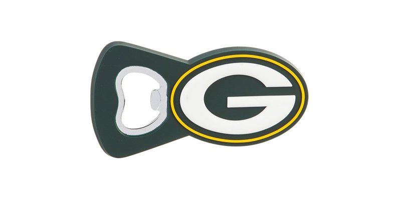 Green Bay Packers PVC Magnet Bottle Opener