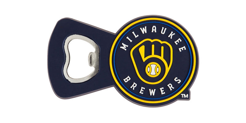 Milwaukee Brewers PVC Magnet Bottle Opener