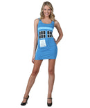 Doctor Who & The Daleks TARDIS Costume Women's Tank Dress