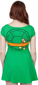 Teenage Mutant Ninja Turtles I Am Michelangelo Women's Skater Dress