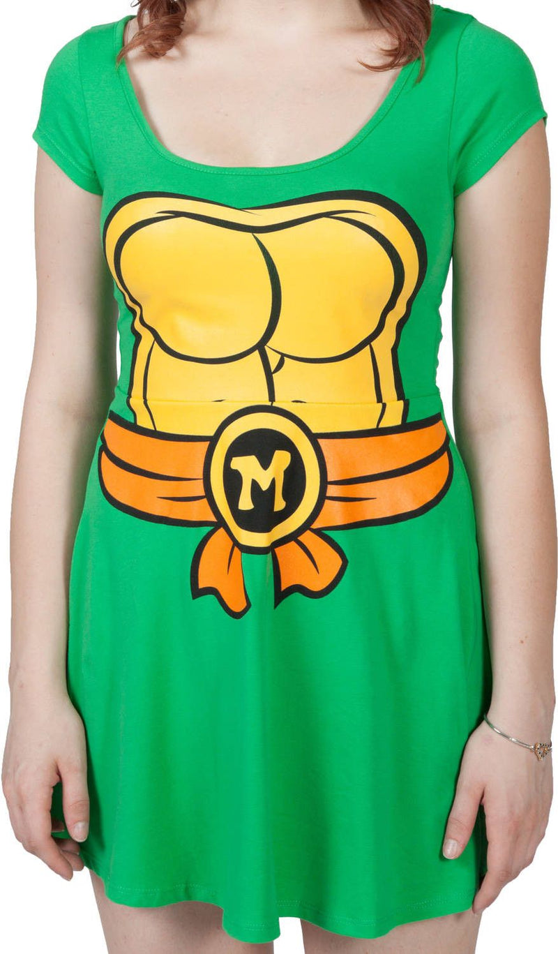 Teenage Mutant Ninja Turtles I Am Michelangelo Women's Skater Dress