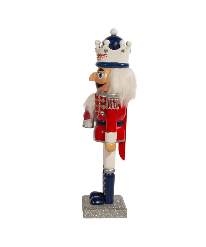 10" Budweiser Nutcracker