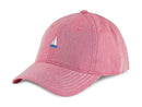 Block Headwear Embroidered Sailboat Oxford 6 Panel Baseball Cap, Pink