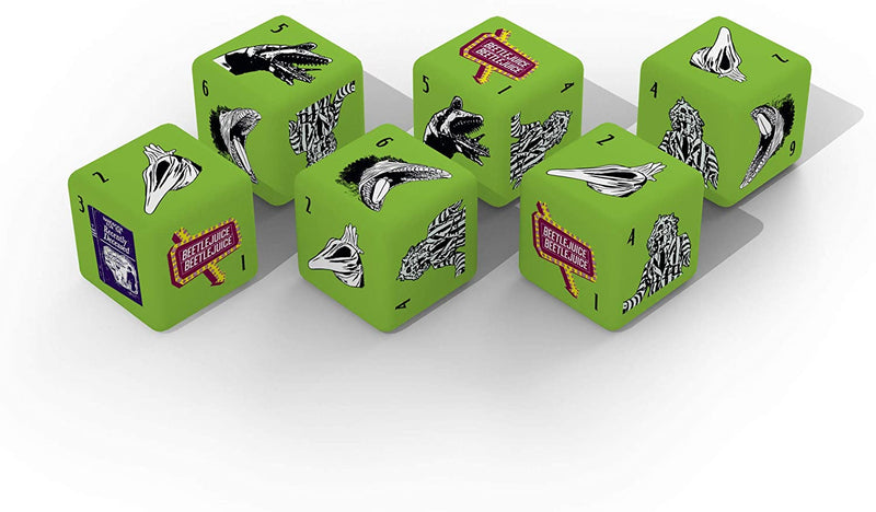 Beetlejuice Dice Set