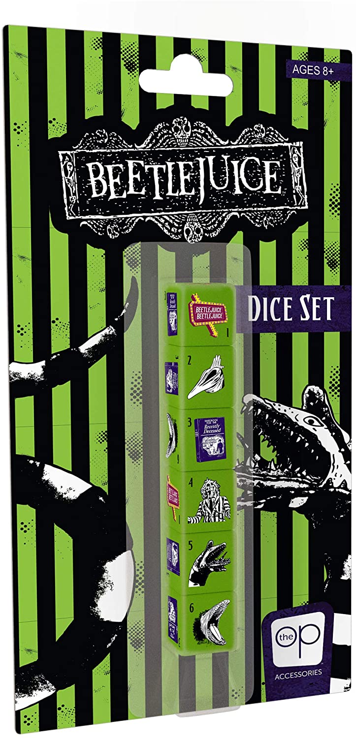 Beetlejuice Dice Set