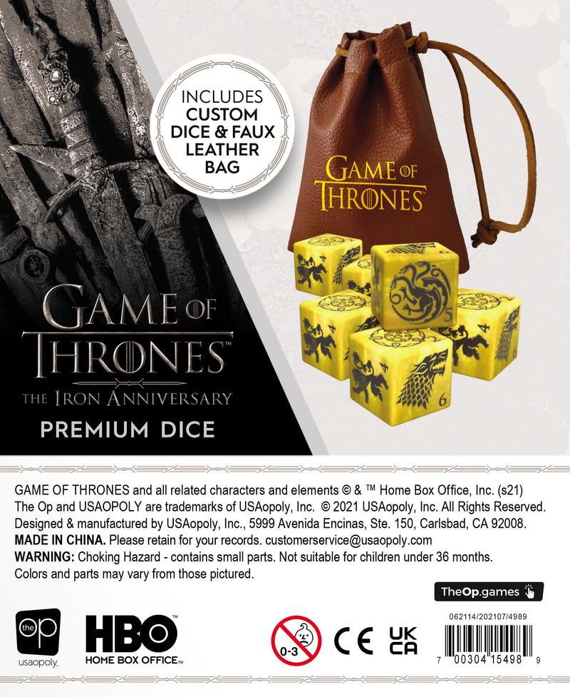 Game of Thrones Premium Dice Set