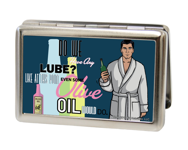 Archer "Do We Have Any Lube?" Large Business Card Holder