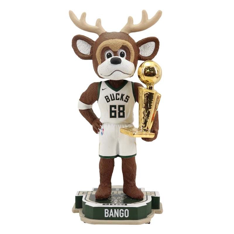 Milwaukee Bucks Bango 2021 NBA Champions Mascot Bobblehead