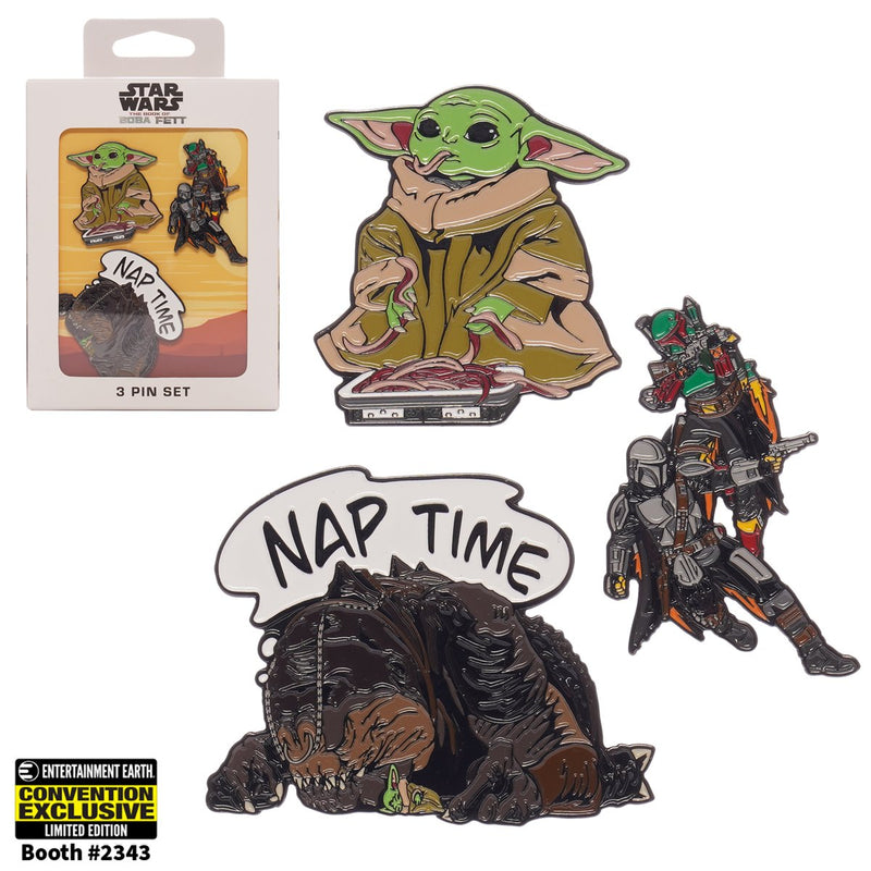 Star Wars: The Book of Boba Fett Nap Time Pins, 3-Pack