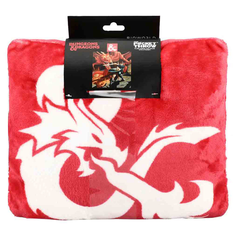 Dungeons & Dragons Digital Pillow Pocket Throw Pillow/Blanket