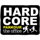The Office Hardcore Parkour 60" x 45" Fleece Throw Blanket