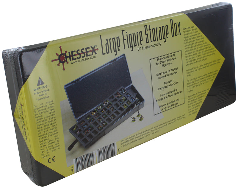Chessex Large Figure Storage Box (80 Figure Capacity)