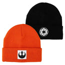 Star Wars Rebel Alliance & Galactic Empire Combo Cuff Beanies