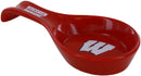 Wisconsin Badgers Ceramic Spoon Rest