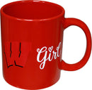 Wisconsin Badgers Girl 11oz Mug